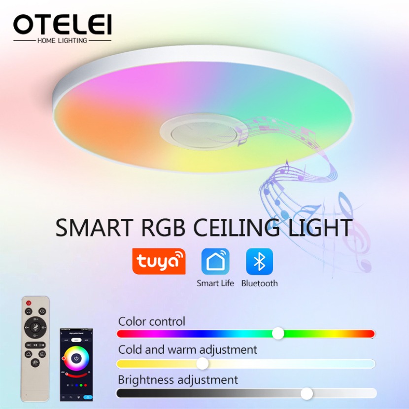 TUYA Smart Music Ceiling Light - đánh giá và giá Home Decor Free App
