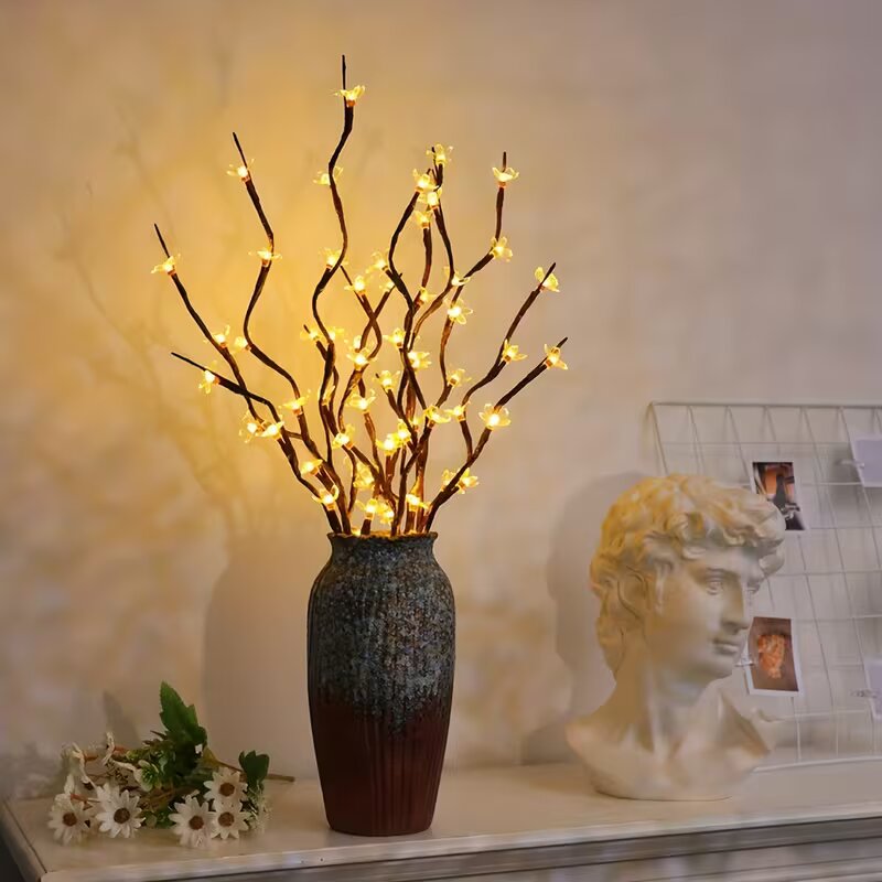 1/2PC 20LED Cherry Blossom Tre - đánh giá và giá Home Decor Outdoor