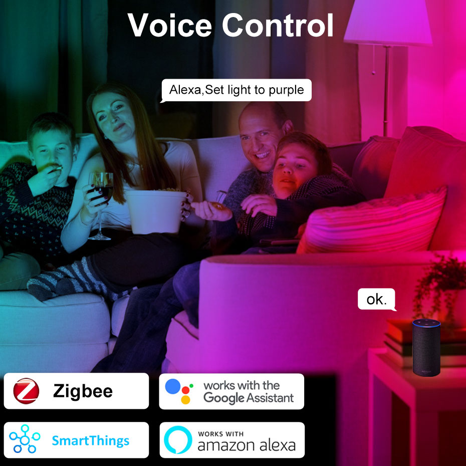 Zigbee Thông Minh Bóng Đèn LED - đánh giá và giá Home Decor Free App