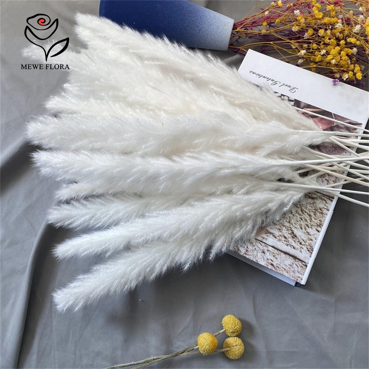 18 Stems Natural Dried Flowers - đánh giá và giá Dried Flower Bouquet