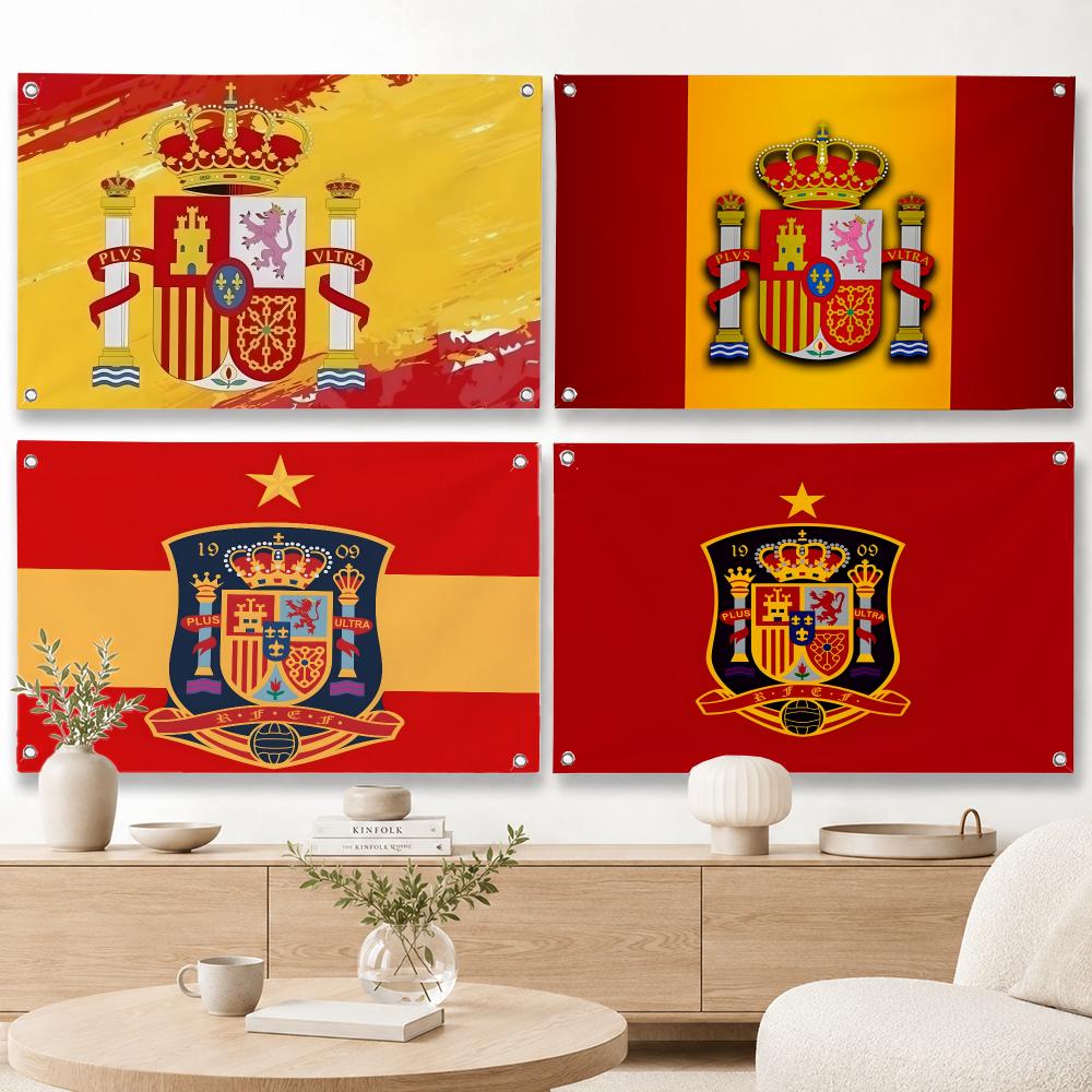 Location Spain Flags Home Yard - đánh giá và giá Home Decor Location