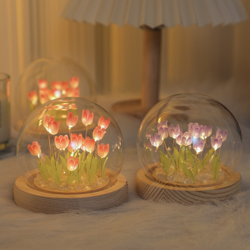 Handmade Tulip Night Lght Hand - đánh giá và giá Home Decor Tulip