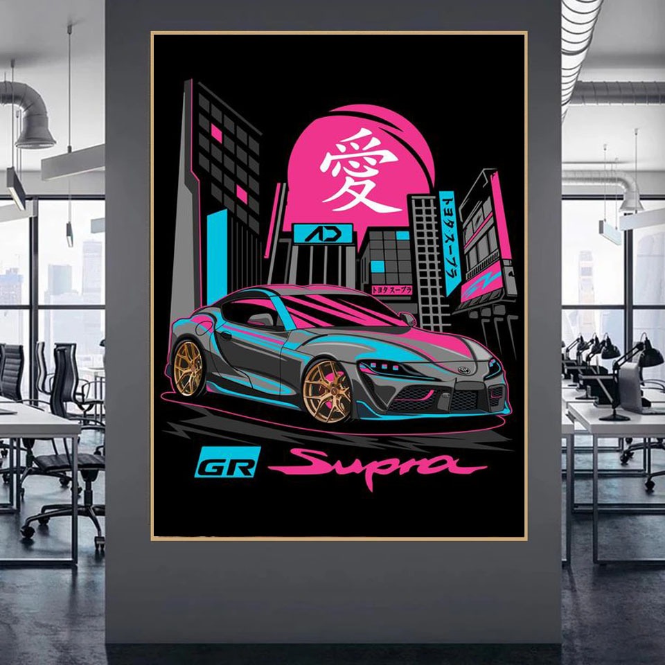 Tranh Gắn Đá Tokyo Đường Đua X - đánh giá và giá Home Decor Tokyo