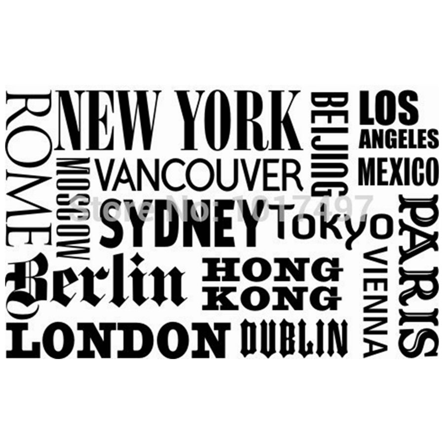 New York London Paris Trích Dẫ - đánh giá và giá Home Decor London