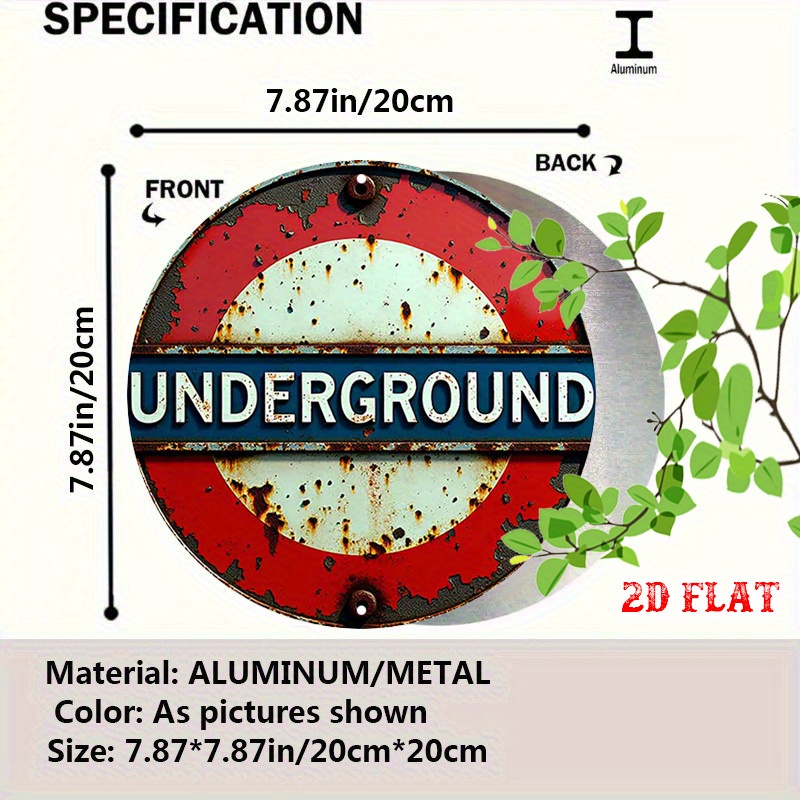 2D flat 1pc retro London Under - đánh giá và giá Home Decor London