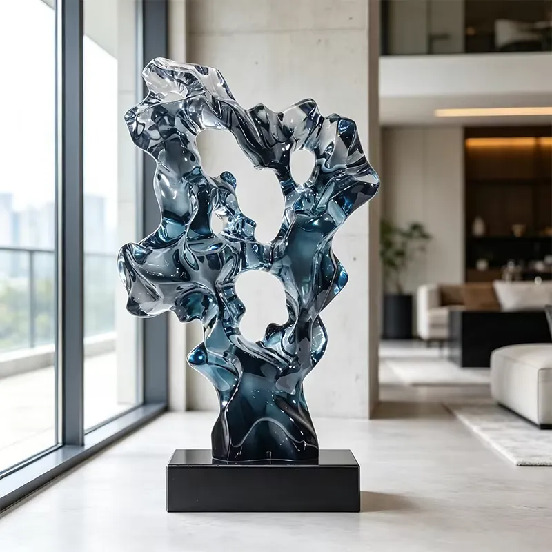 Custom Transparent Resin Hand- - đánh giá và giá Home Decor Modern Organic