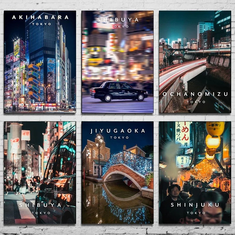 Tokyo Japan Landscape Poster S - đánh giá và giá Home Decor Tokyo