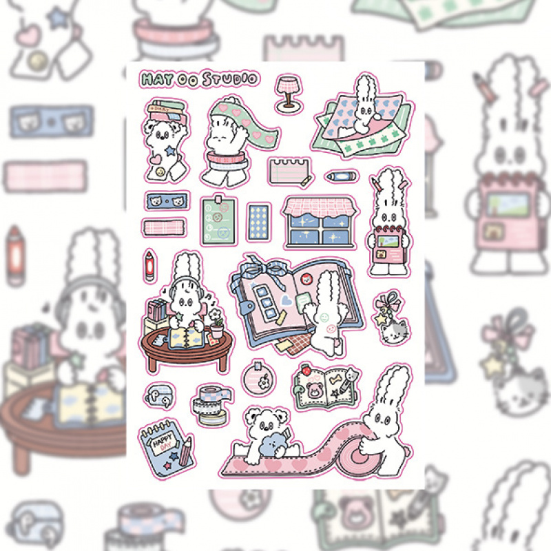 Korean Cute Kawaii Cartoon Rab - đánh giá và giá Home Decor Magazine