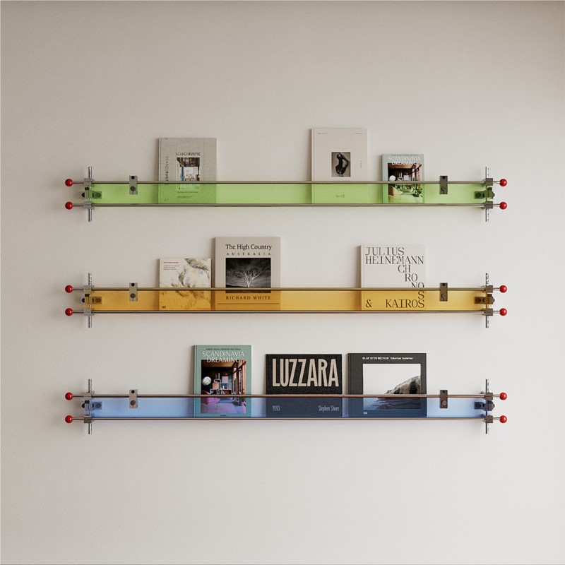 Wall Mounted Display Rack Book - đánh giá và giá Home Decor Magazine