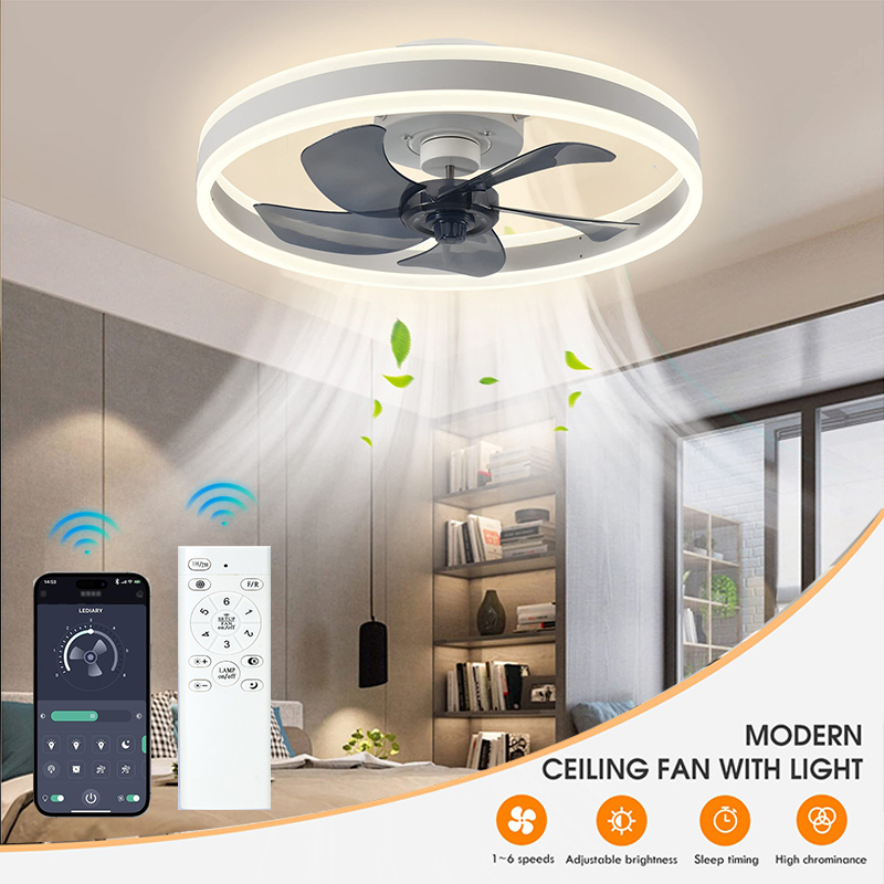 LED Ceiling Light Fan With APP - đánh giá và giá Home Decor Free App