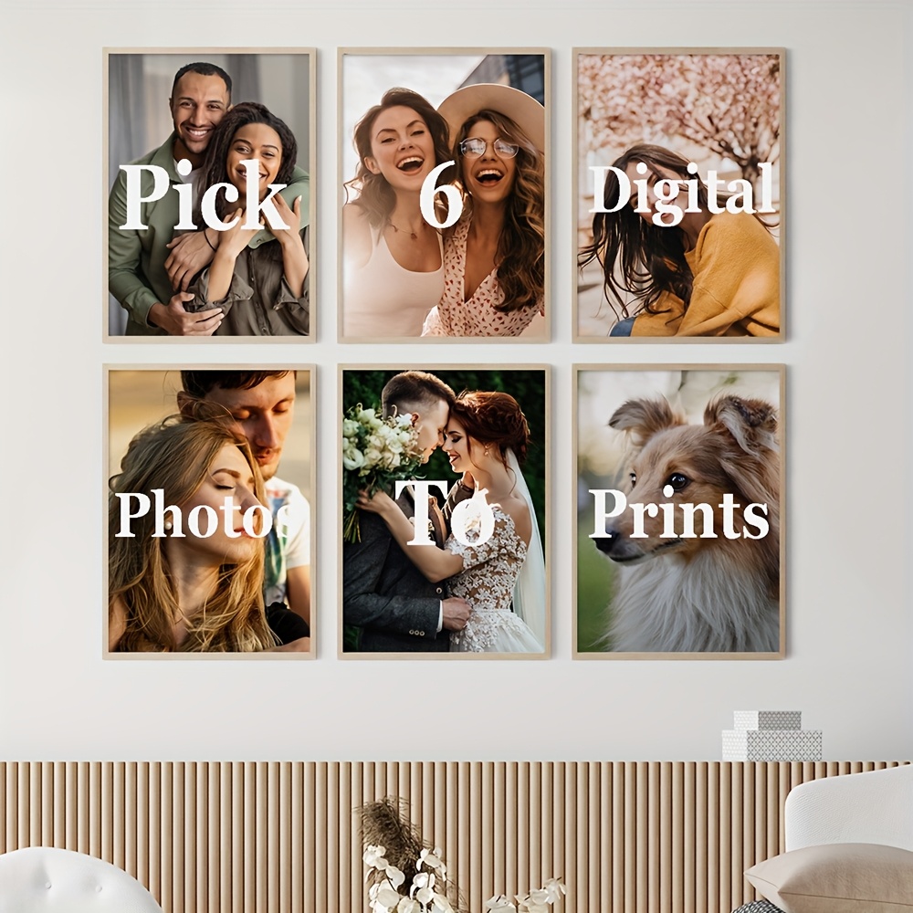 6pcs/set Custom Canvas Prints  - đánh giá và giá Home Decor Aesthetic Pinterest