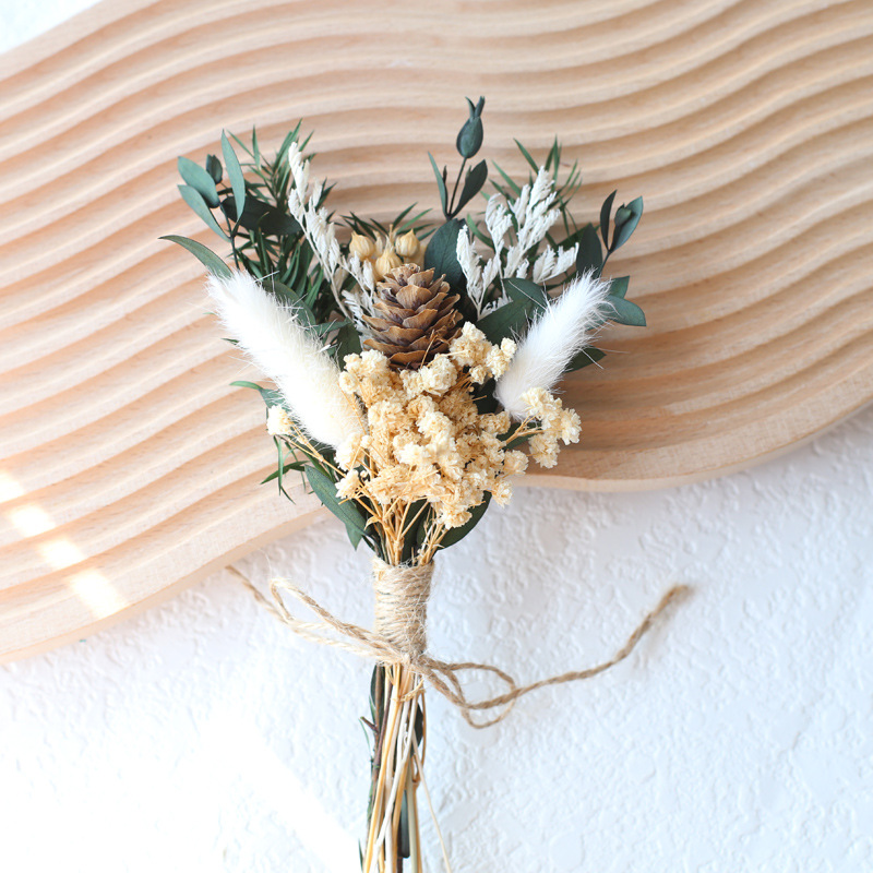 20CM Natural Dried Flower Bouq - đánh giá và giá Dried Flower Bouquet