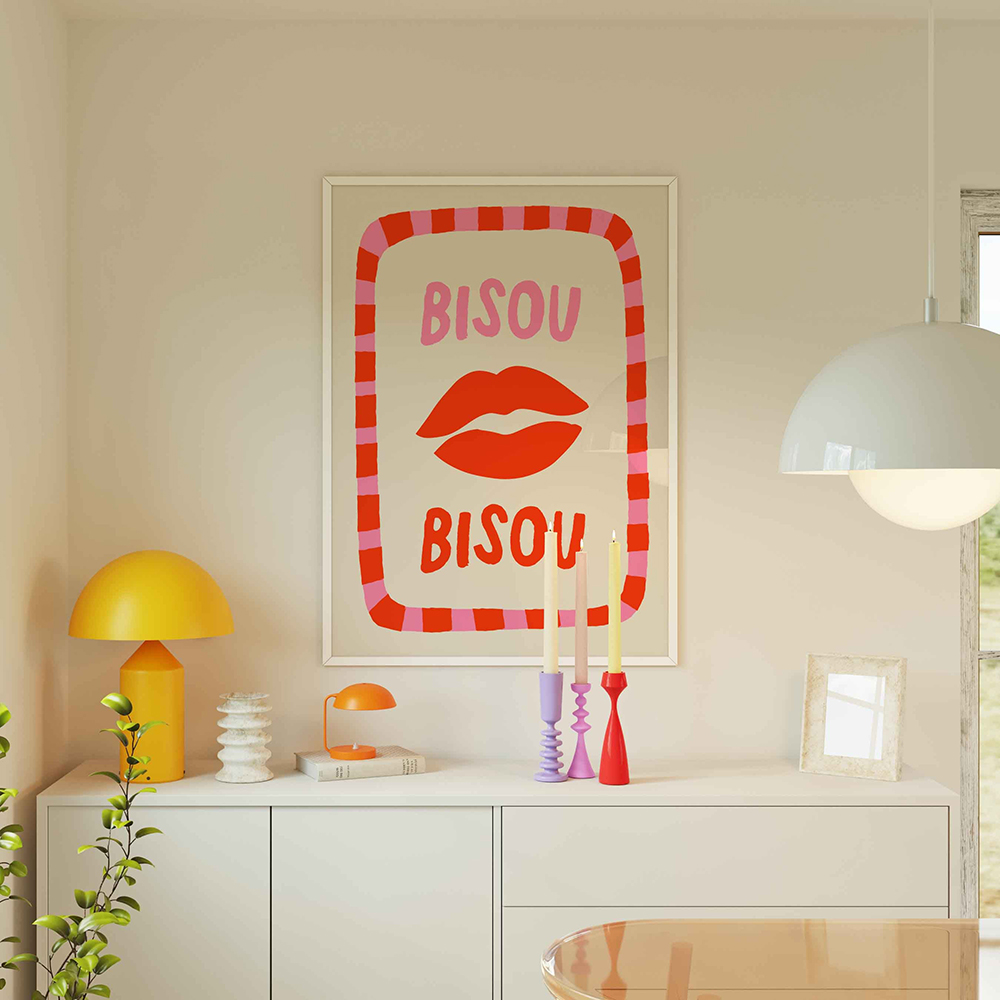Nordic Pink Quote Wall Art Pos - đánh giá và giá Home Decor How To