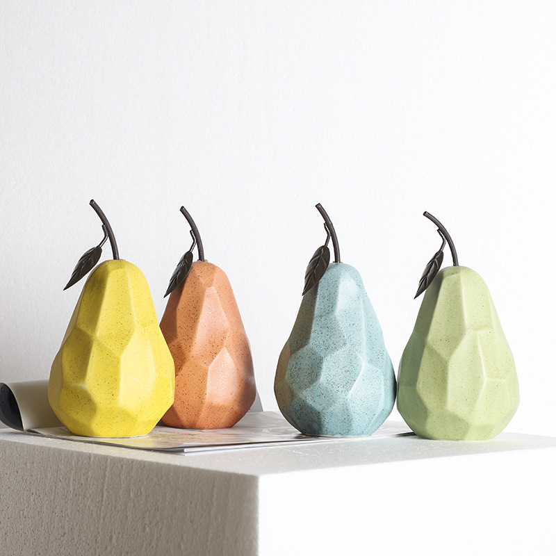 Nordic Sculpture Ceramic Apple - đánh giá và giá Home Decor Modern Organic