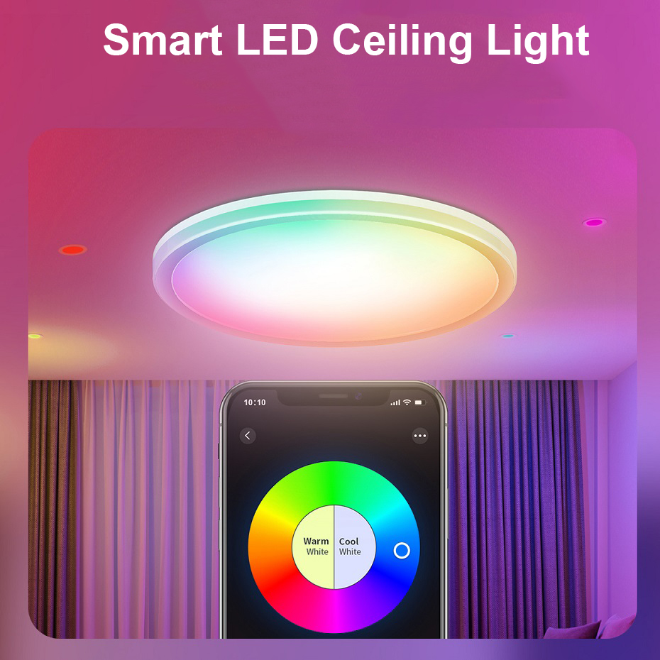 Ultra Thin LED Smart Ceiling L - đánh giá và giá Home Decor Free App