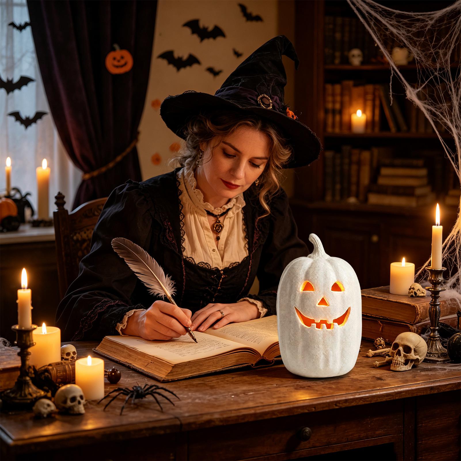 Halloween Pumpkin Decor Resin  - đánh giá và giá Home Decor Resin