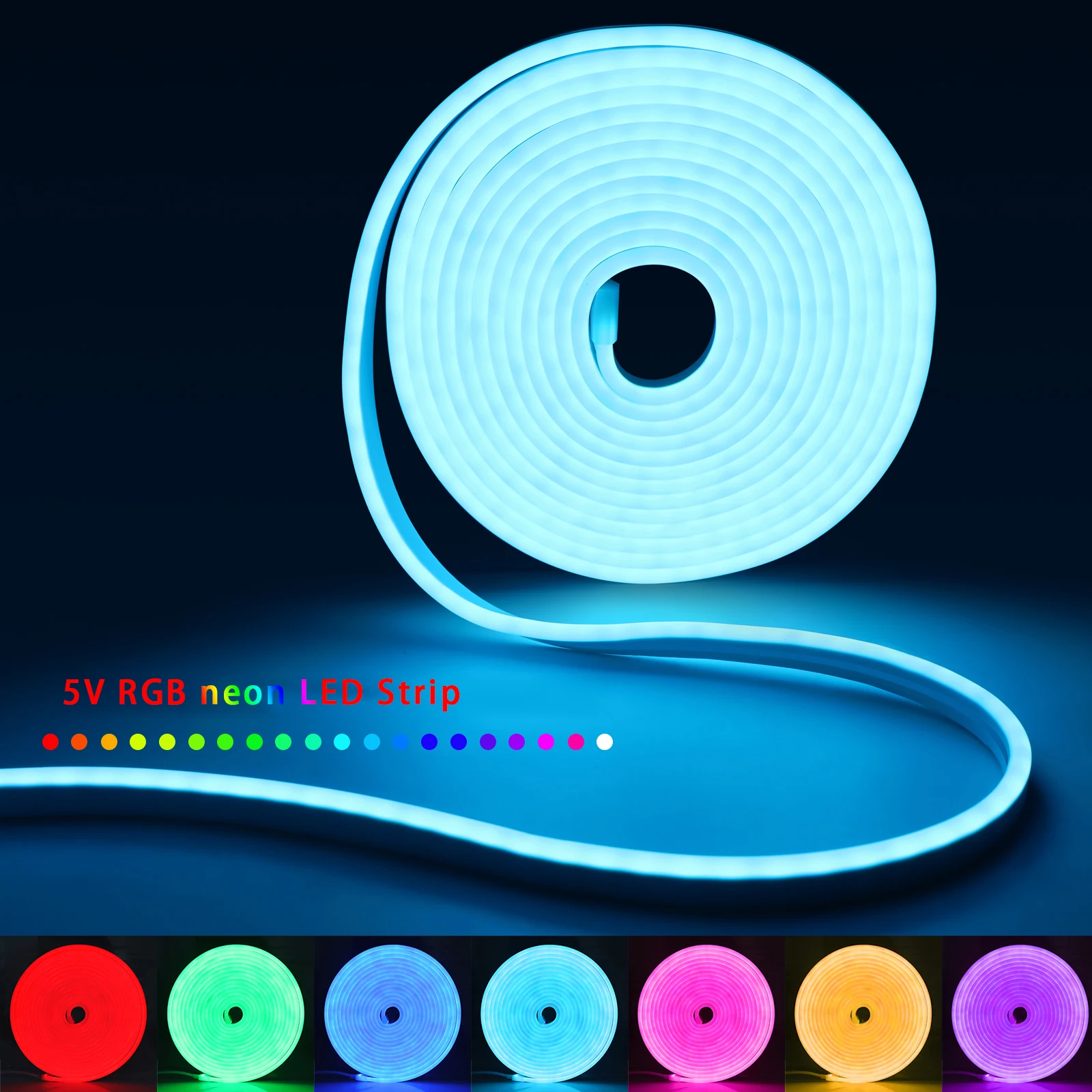 1-5m RGB LED Neon Strip Light  - đánh giá và giá Home Decor Free App